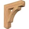 Ekena Millwork Legacy Craftsman Smooth Bracket, Western Red Cedar, 5 1/2"W x 26"D x 26"H BKT06X26X26LEC04SWR - alternate 1